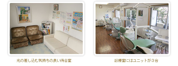 待合室と診療室